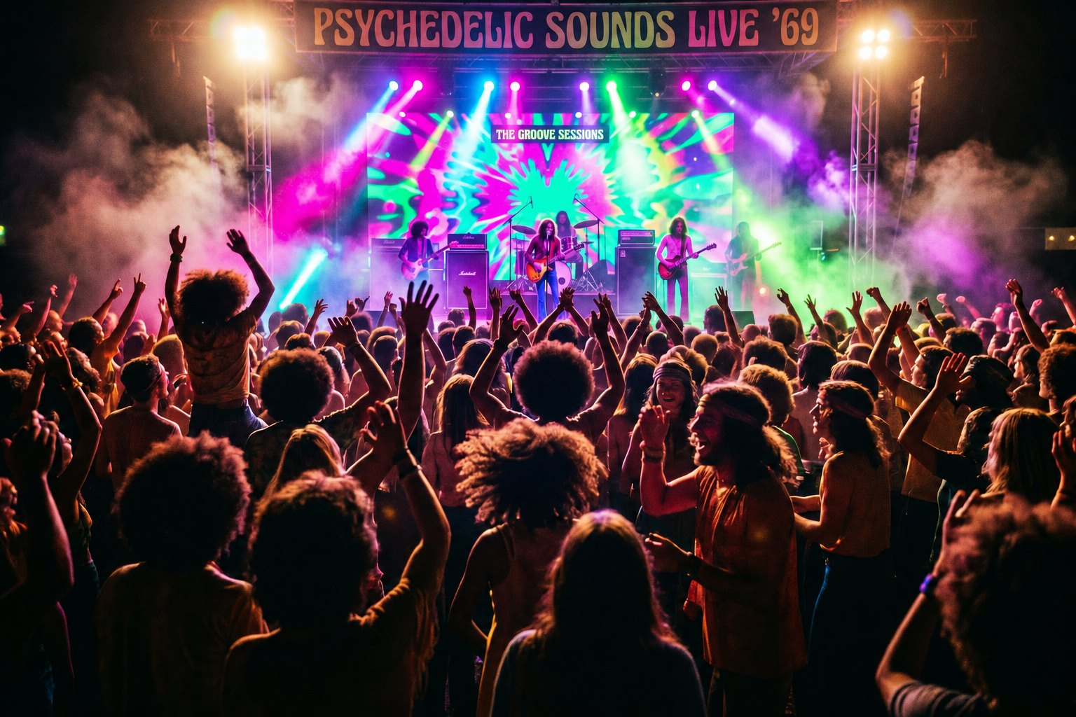 Psychedelic Sounds Live ’69 — a dayglo concert